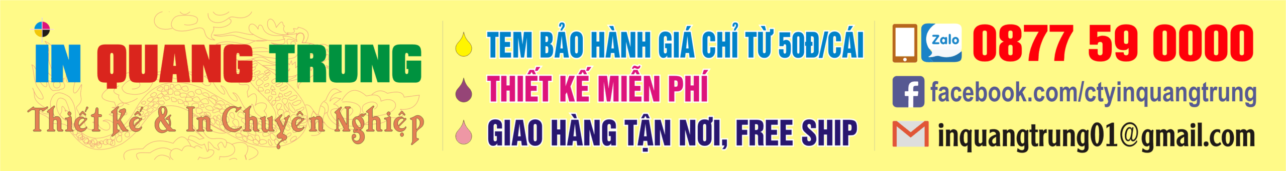 In tem bảo hành